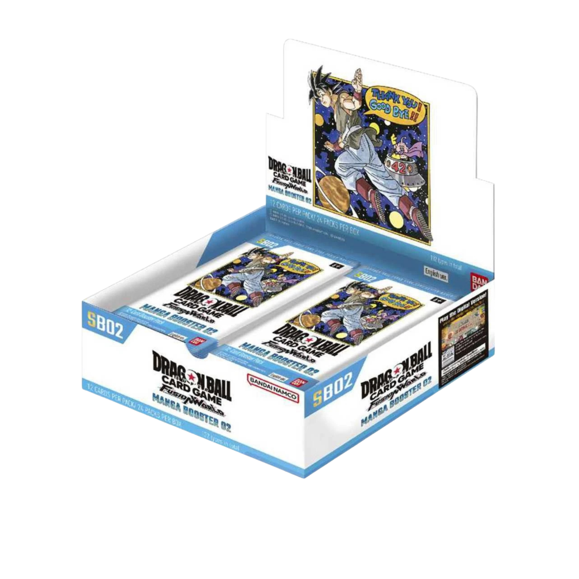 Dragon Ball Super Card Game – Fusion World – SB02 Manga Booster – Box Sigillato