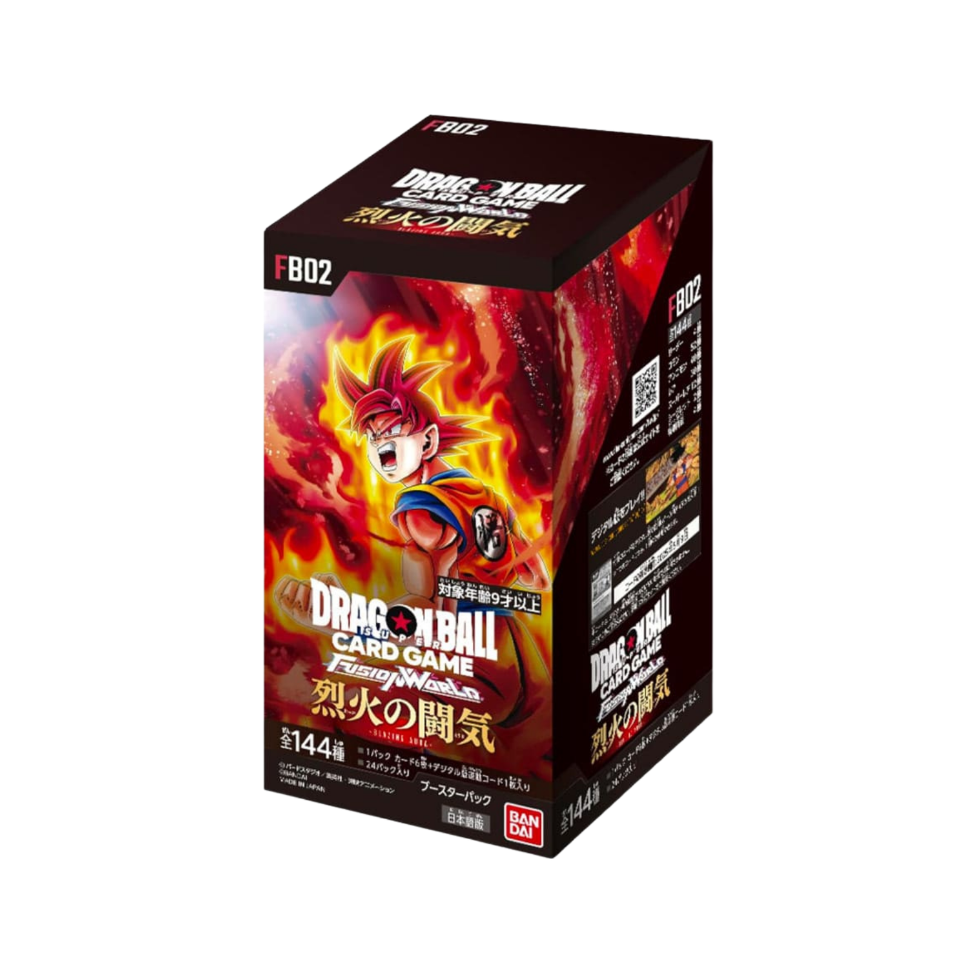 Dragon Ball Super Card Game – Fusion World FB02 “Blazing Aura” – Booster Box Sigillato