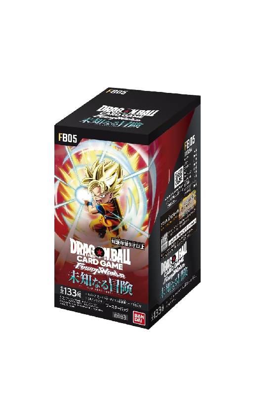 Dragon Ball Super Card Game – Fusion World – FB05 World Fusion "New Adventure" – Booster Box Sigillato