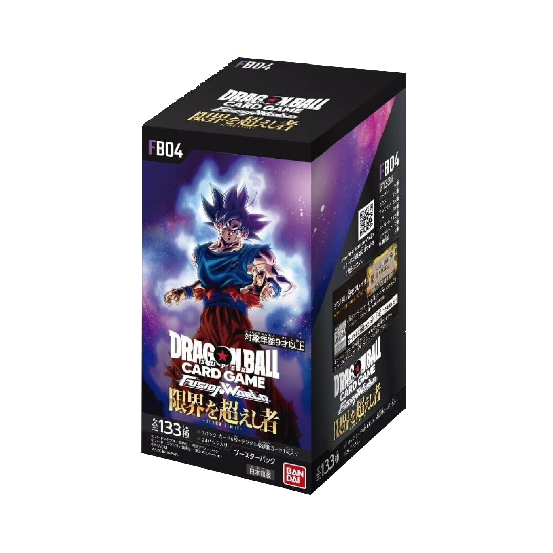 Dragon Ball Super Card Game – Fusion World – FB04 “Ultra Limit” – Booster Box Sigillato