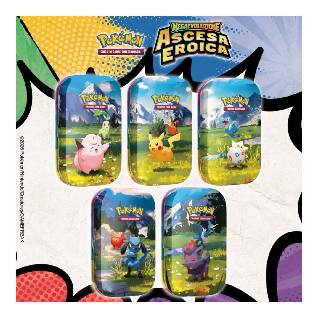 Mini Tin Pokémon Ascesa Eroica