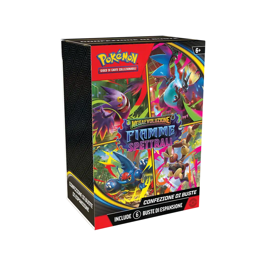 Pokémon TCG – Bundle 6 Bustine Fiamme Spettrali (IT)
