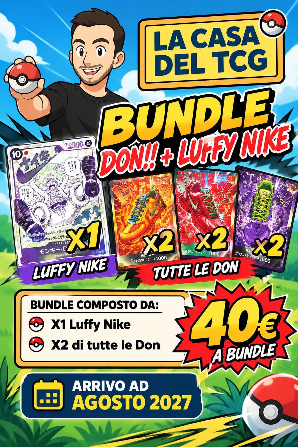 LUFFY NIKE E DON PROMO